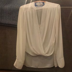 White BCBG BLOUSE